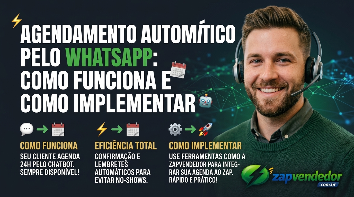 Agendamento automático pelo WhatsApp: como funciona e como implementar