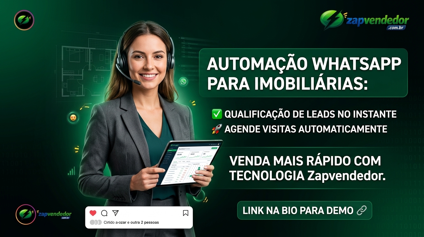 Agendamento automático de visitas a imóveis via WhatsApp