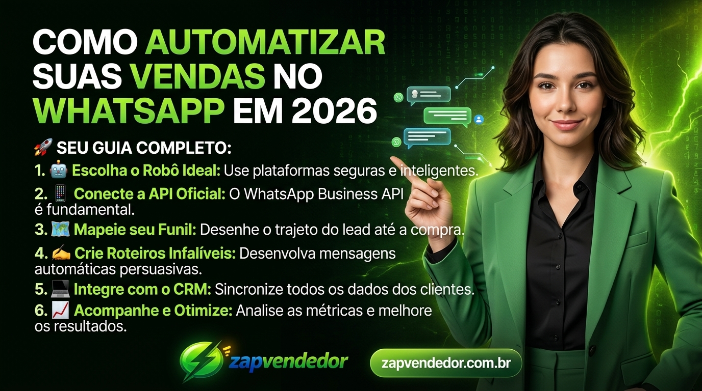Como automatizar vendas no WhatsApp com agente de IA