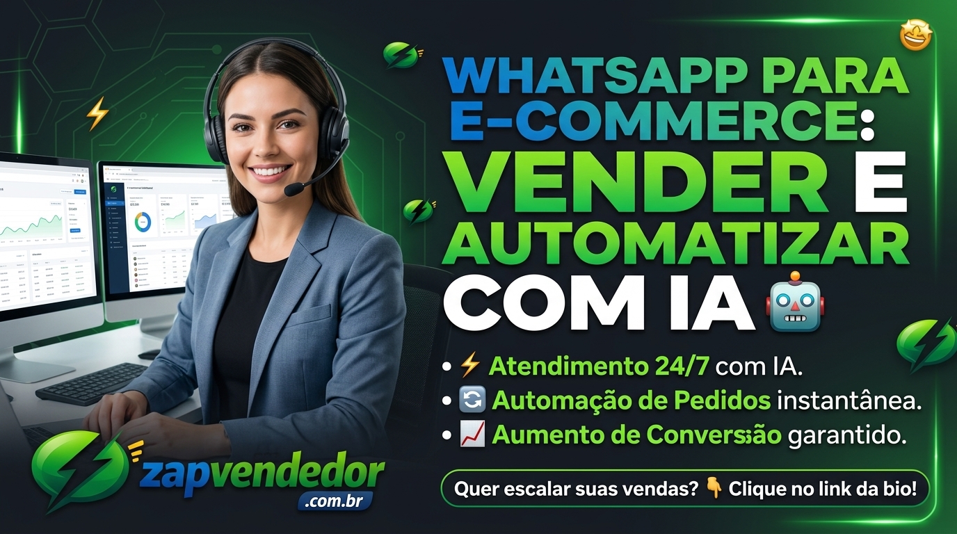 Automação de atendimento pré-venda e pós-venda no WhatsApp para lojas virtuais