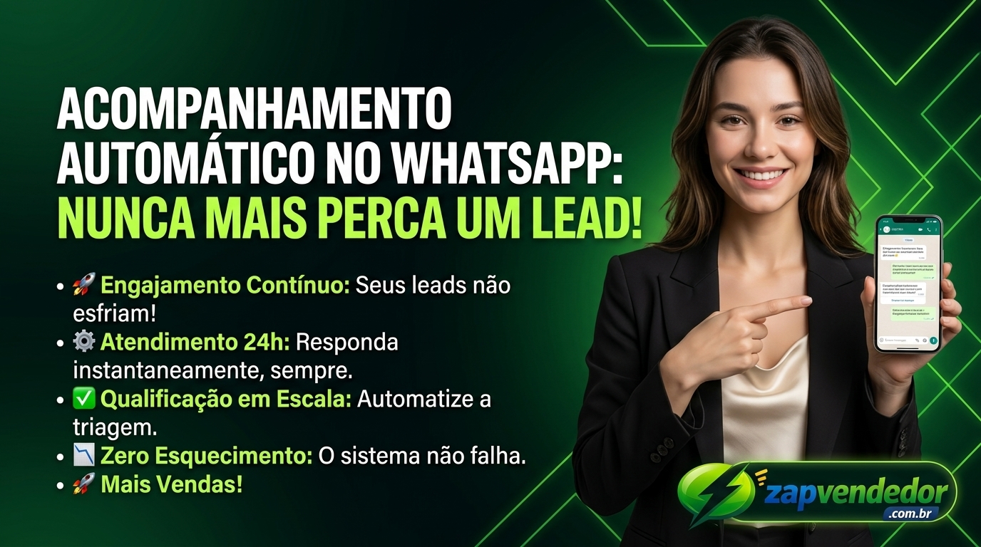 Como configurar follow-up automático no WhatsApp com agente de IA