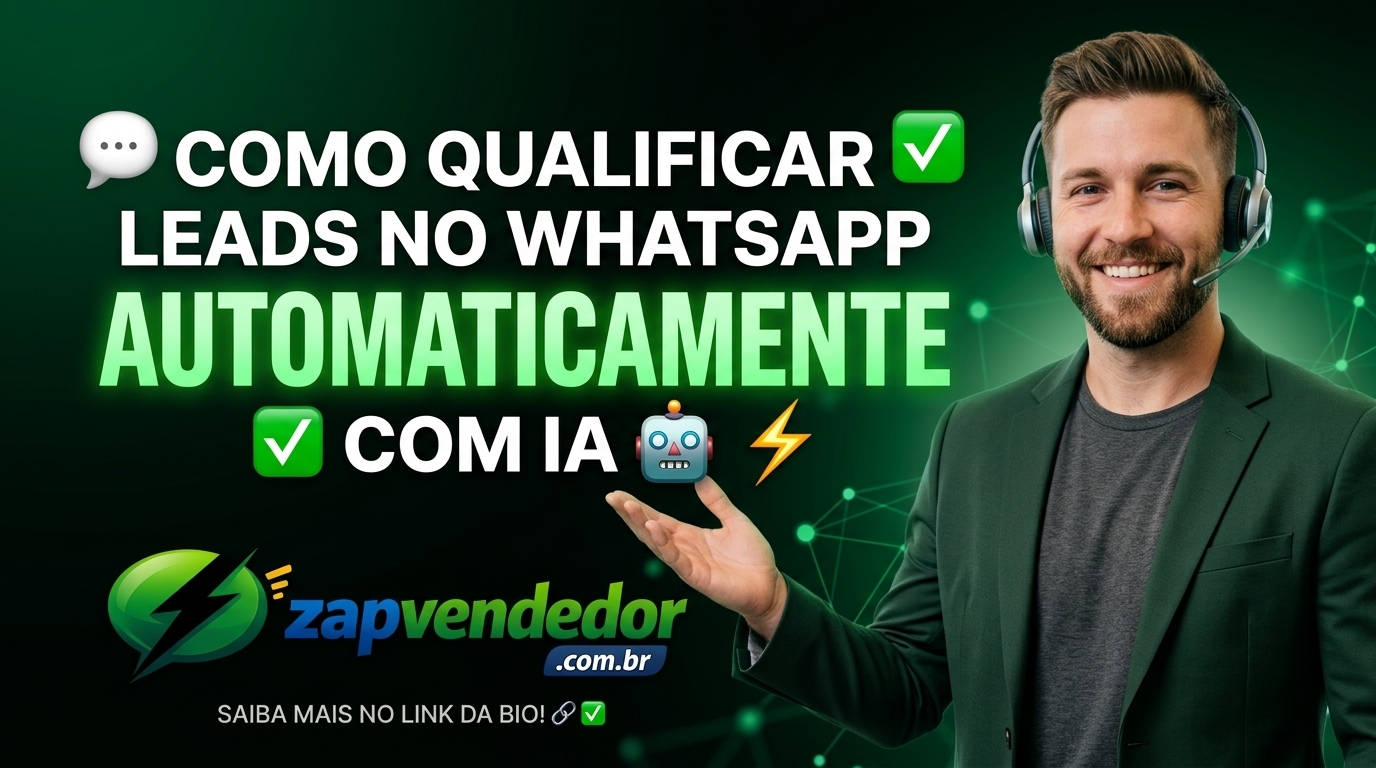 Como qualificar leads no WhatsApp automaticamente com perguntas estratégicas