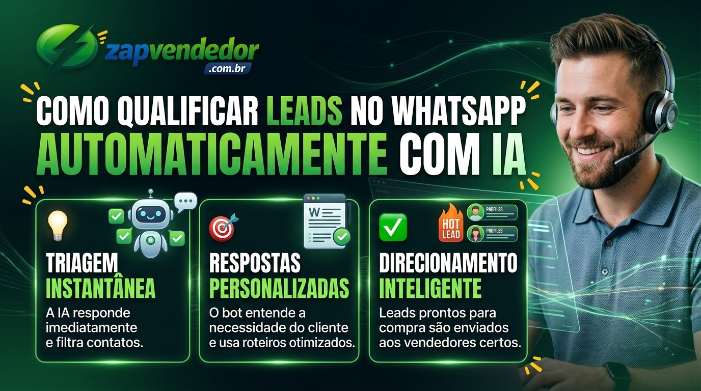 Scripts de qualificação de leads no WhatsApp por segmento de negócio