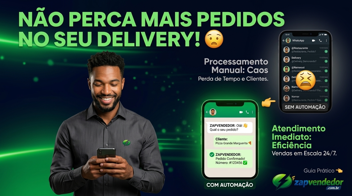 Automação no WhatsApp para restaurantes e delivery: guia prático