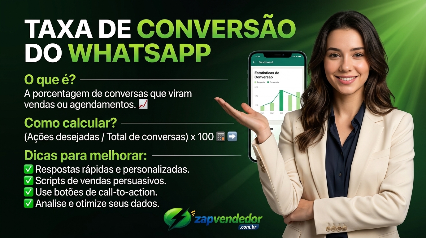 Como calcular e aumentar a taxa de conversão no WhatsApp