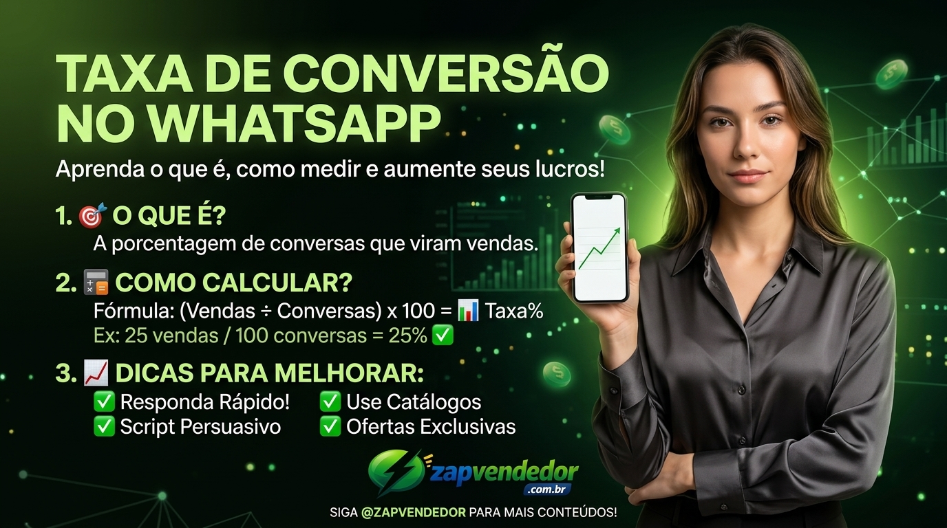 Benchmarks de conversão no WhatsApp por segmento de negócio
