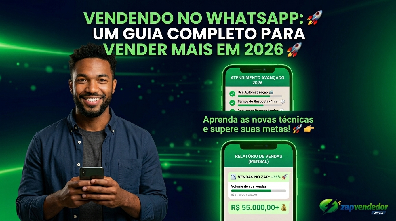 Vender no WhatsApp: guia completo para vender mais em 2026