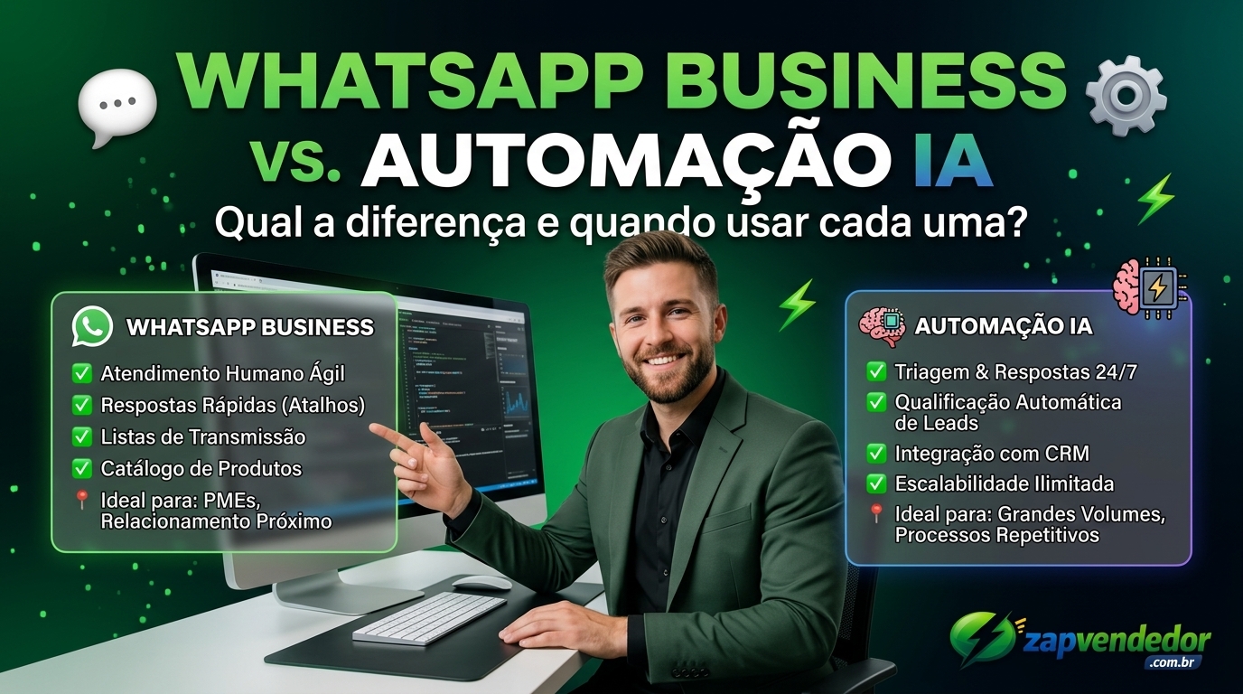 Automação com IA via QR Code para pequenas e médias empresas no WhatsApp